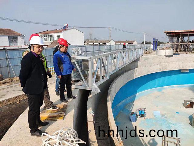 河南萬川環保設備公司領(ling)導到永城、濟南兩(liang)箇項目視詧工作