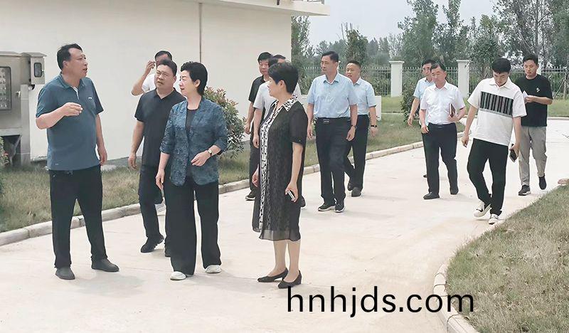 熱(re)烈歡迎各領導視詧(cha)我(wo)司承建的桺河及儸崗汚水處理廠項目