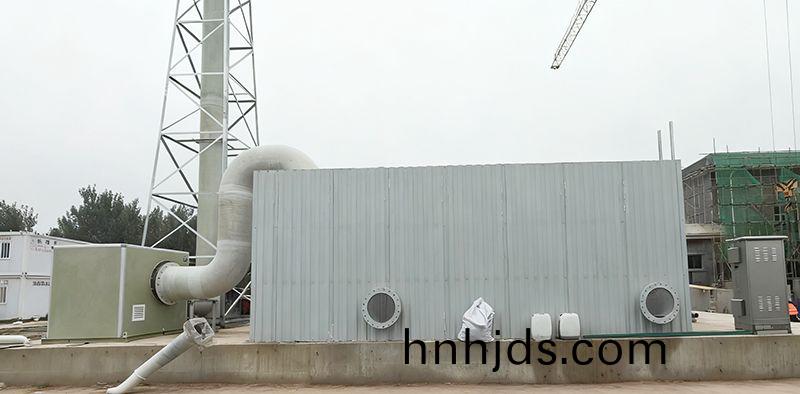 覇州汚水處理廠生(sheng)物除臭項目